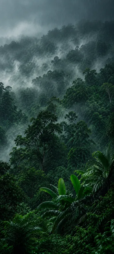Misty Jungle Canopy