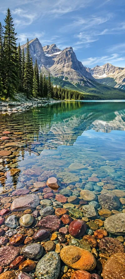 Moraine Lake Pebble Shore