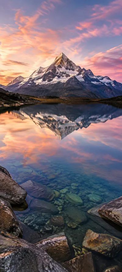 Mountain Lake Reflection