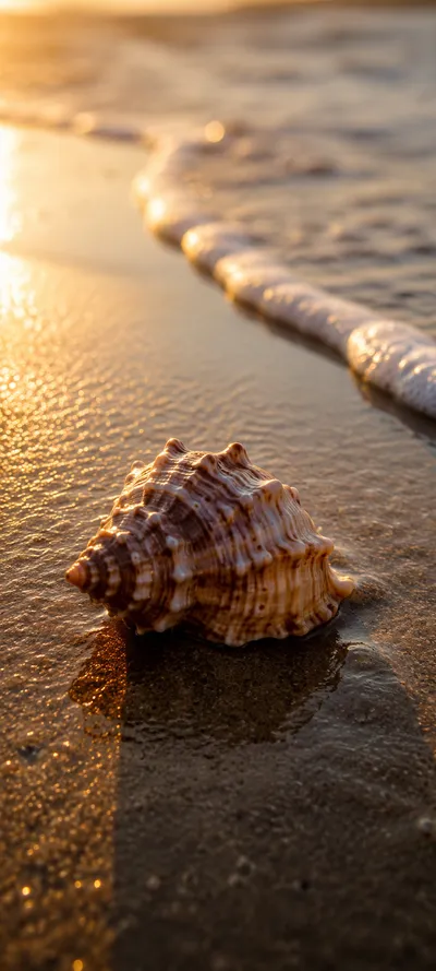 Seashell on Shore