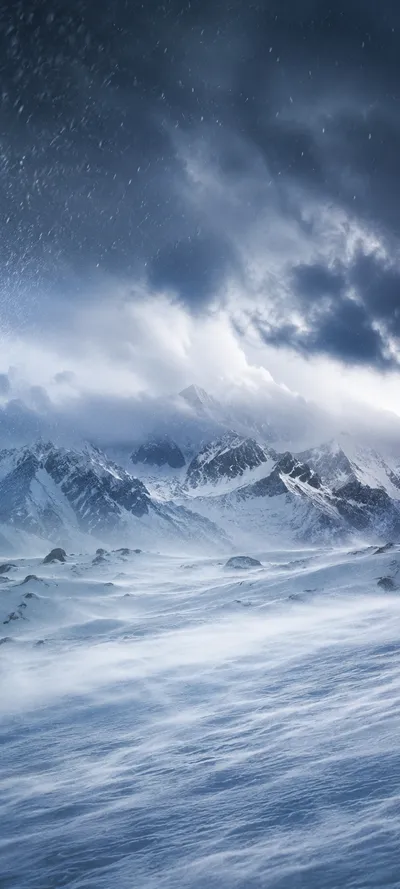 Snowy Mountain Blizzard