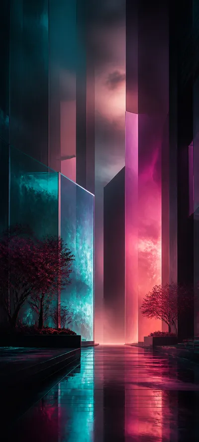 Epic Cinematic Holographic Street