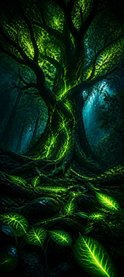 Epic Cinematic Luminous Forest