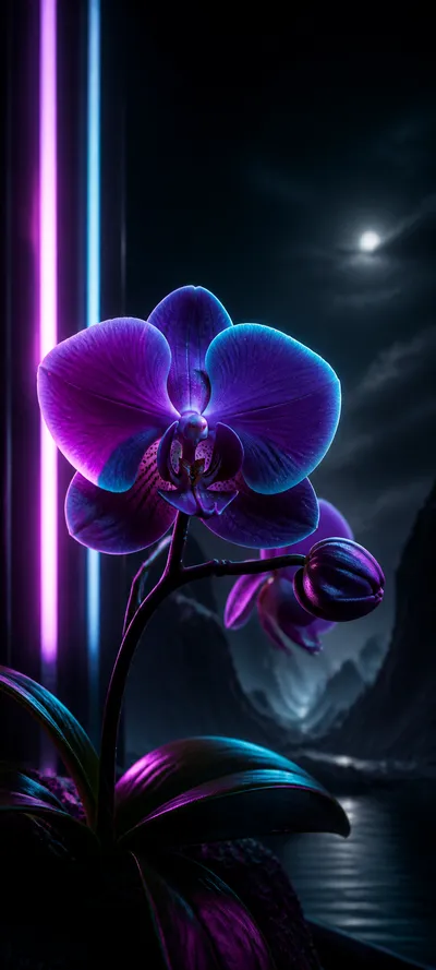 Moonlit Realm Electric Orchid
