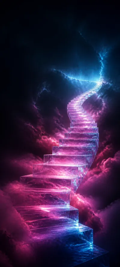 Moonlit Realm Vapor Staircase