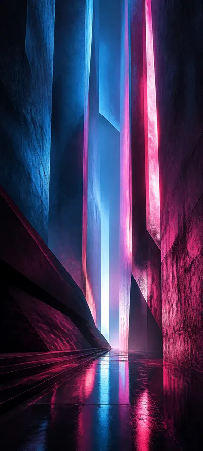 Painterly Prestige Neon Canyon