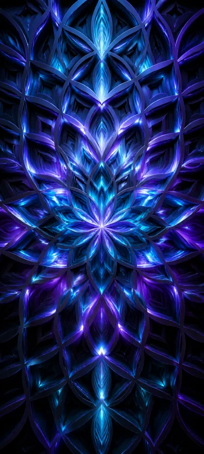 Chromatic Depth Luminous Lattice