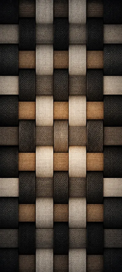Chromatic Depth Woven Grid