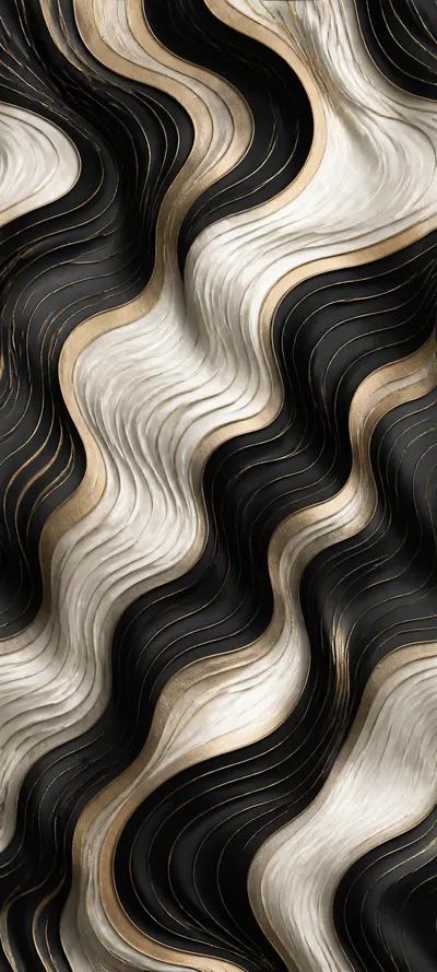 Embossed Luxe Silk Moir