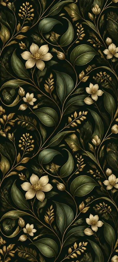 Monochrome Edition Botanical Linework