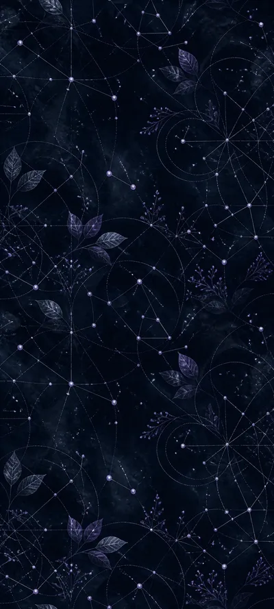 Monochrome Edition Celestial Dots