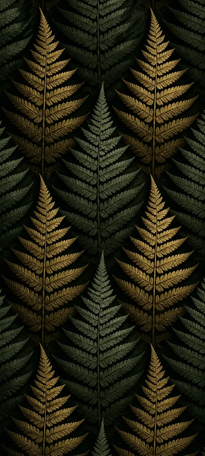 Monochrome Edition Fractal Fern