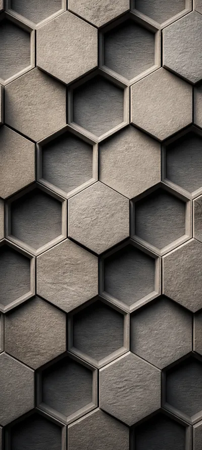 Monochrome Edition Hexagonal Stone