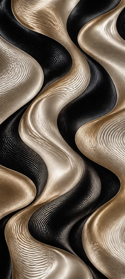 Precision Repeat Silk Moir