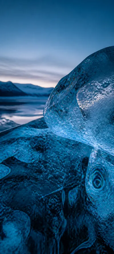 Blue Hour Glacial Blue