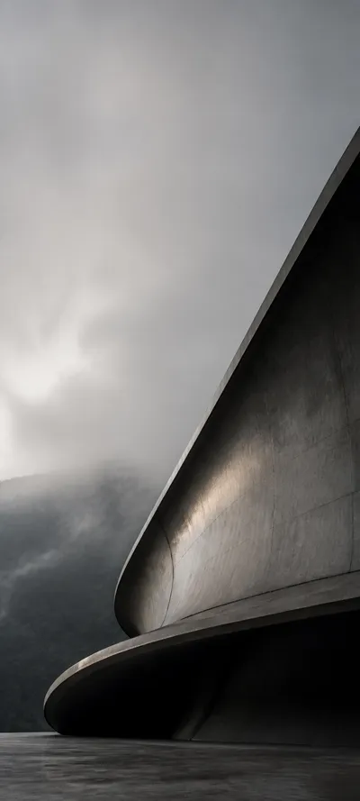 Cinematic Dawn Architectural Curve