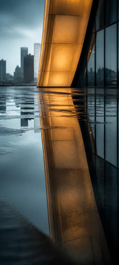 Minimal Luxe City Reflection