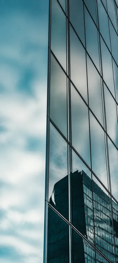Minimal Luxe Glass Facade