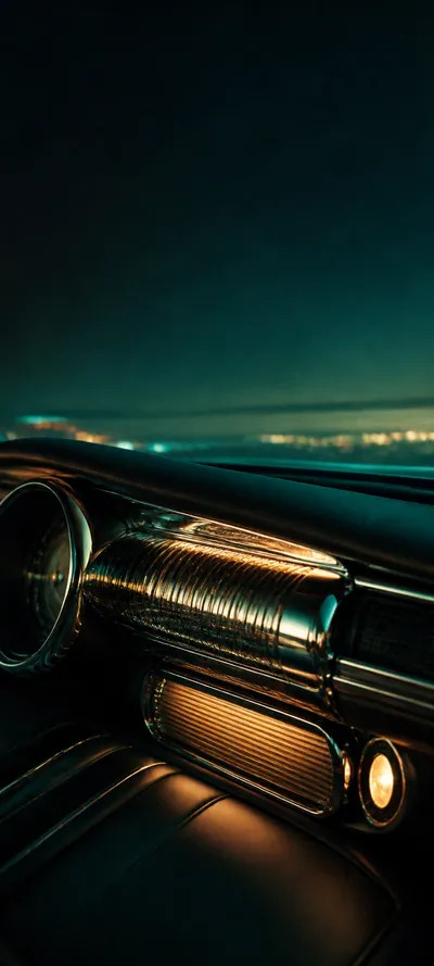 Analog Night Dream Car Dashboard