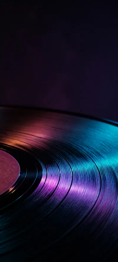 Analog Night Vinyl Grooves