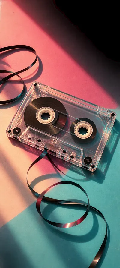Authentic Print Cassette Still Life