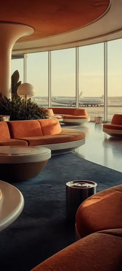 Restored Archive Airline Lounge