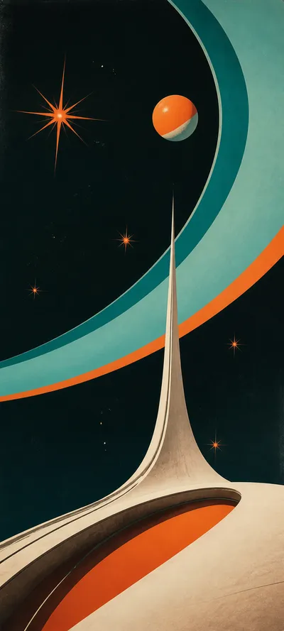 Restored Archive Analog Space Age
