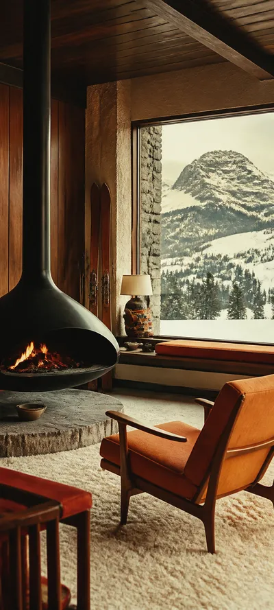 Restored Archive Vintage Ski Lodge