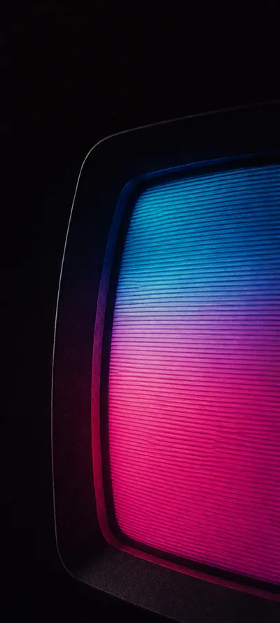 Retro Minimal Crt Glow