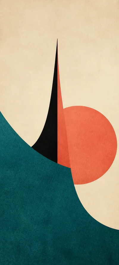 Retro Minimal Midcentury Shapes