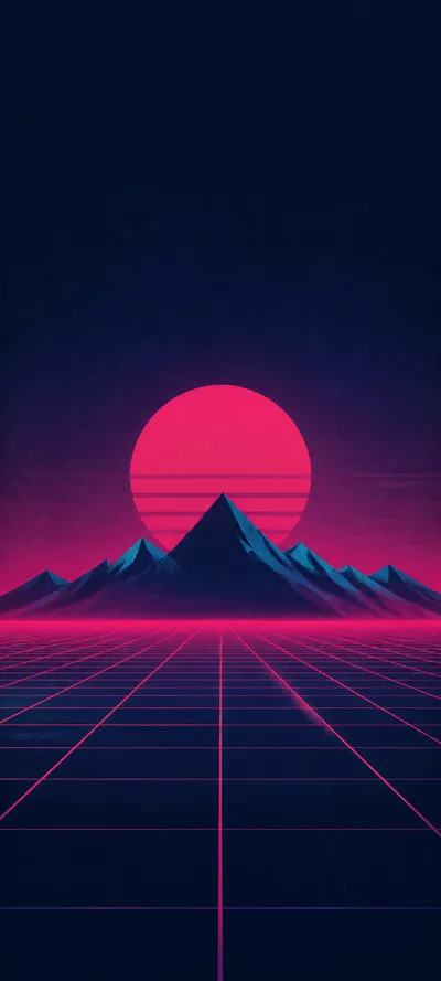 Retro Minimal Synth Horizon