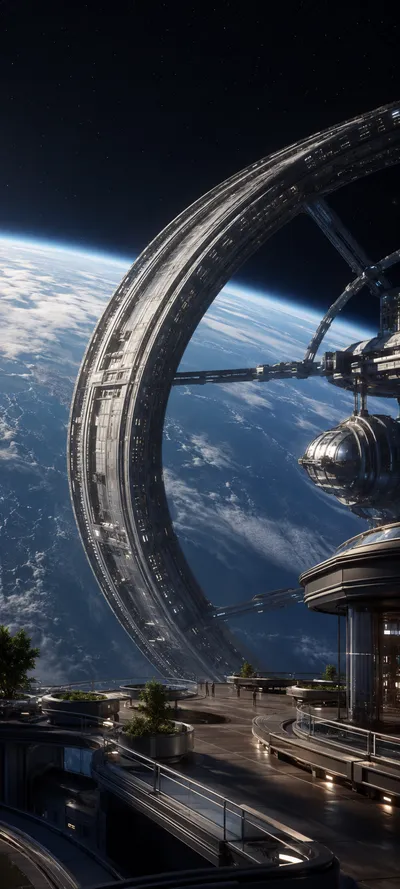 Orbital Ring Observation Deck