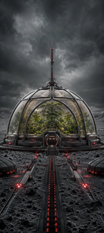 Red Emergency Biodome