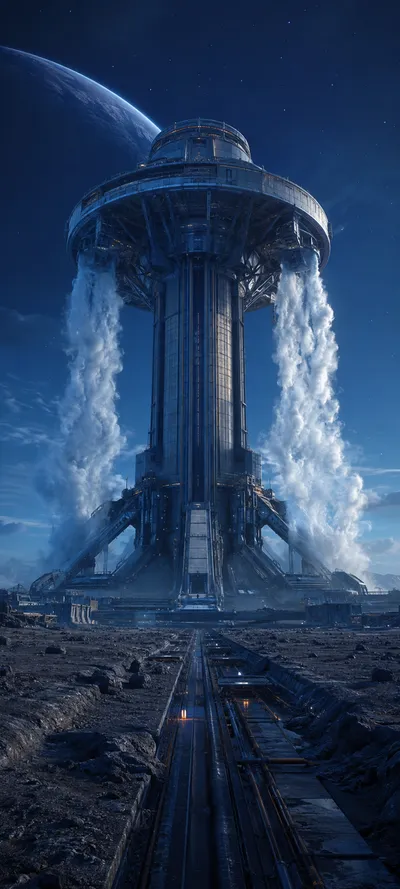 Terraforming Machine Blue Hour