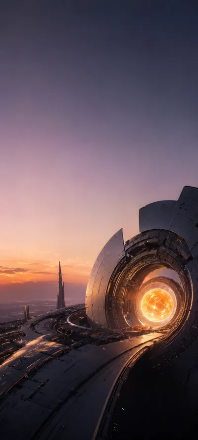 Twilight Ceramic Megastructure