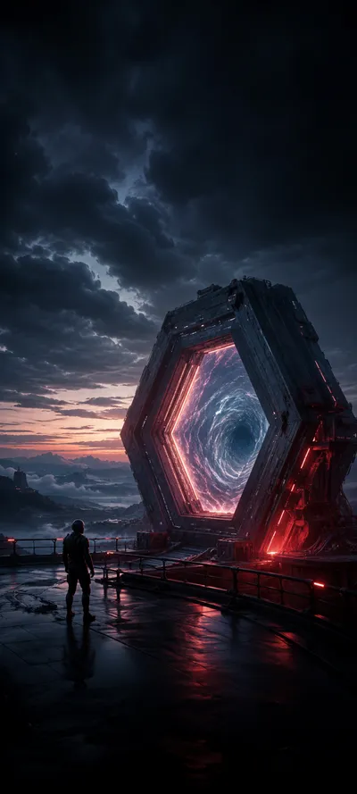 Wormhole Red Emergency Storm