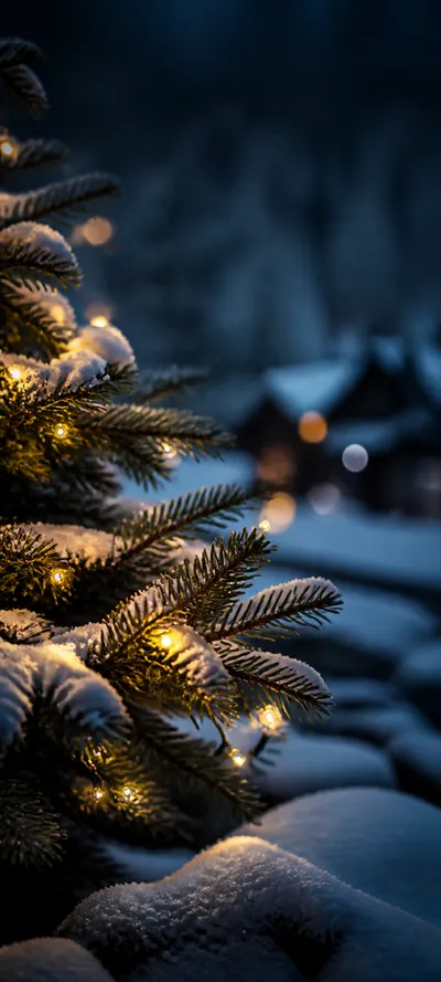 Blue Hour Holiday Glow