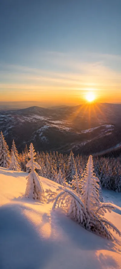 Blue Hour Winter Solstice