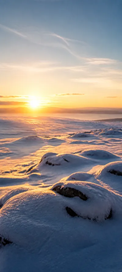 Cinematic Dawn Winter Solstice