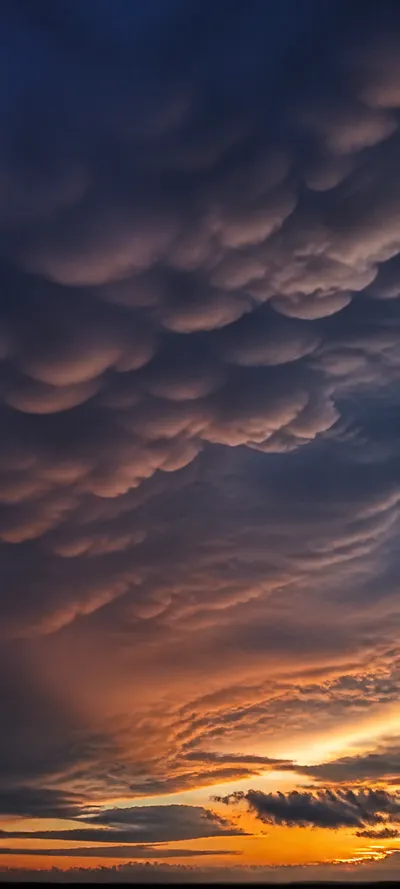 Blue Hour Storm Mammatus