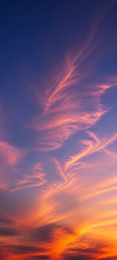 Blue Hour Sunset Cirrus