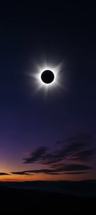 Blue Hour Total Eclipse