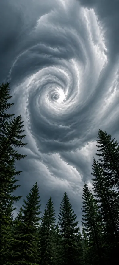 Editorial Detail Cloud Vortex