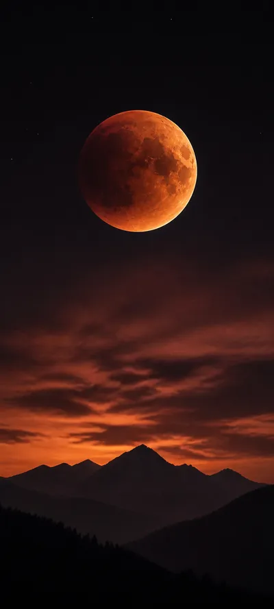 Editorial Detail Red Moon