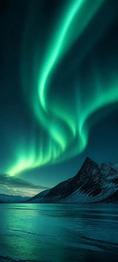 Minimal Luxe Emerald Aurora
