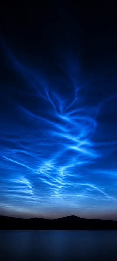 Minimal Luxe Noctilucent Clouds