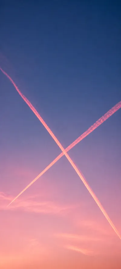 Minimal Luxe Pink Contrails