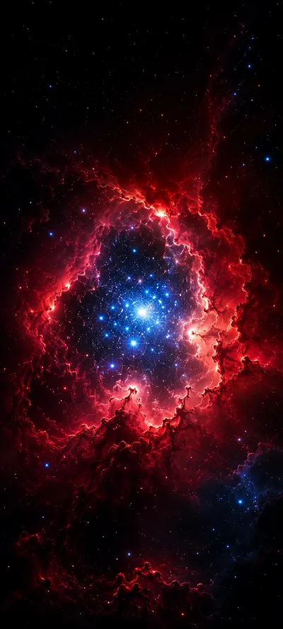 Rosette Nebula & Blue Cluster