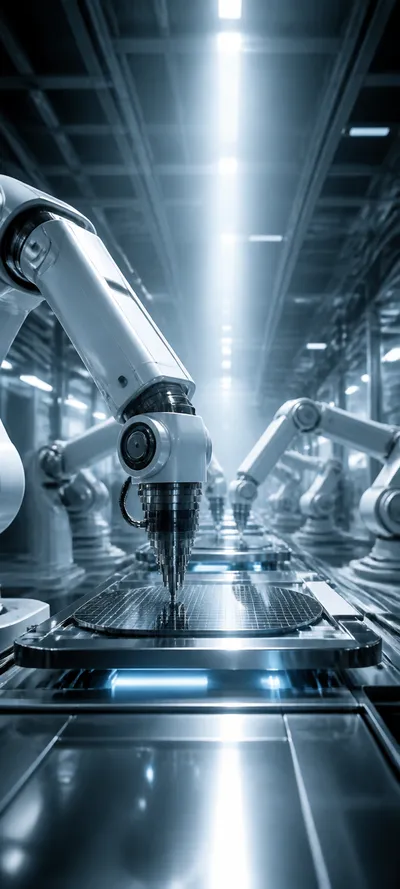Epic Cinematic Clean Room Robot