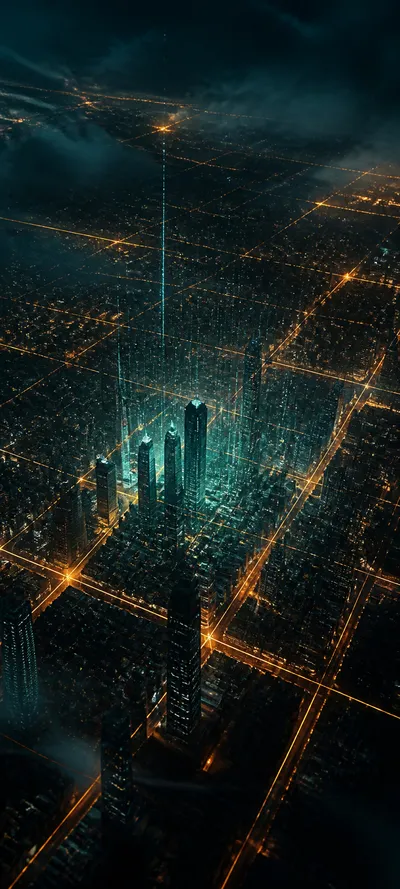 Epic Cinematic Smart City Grid